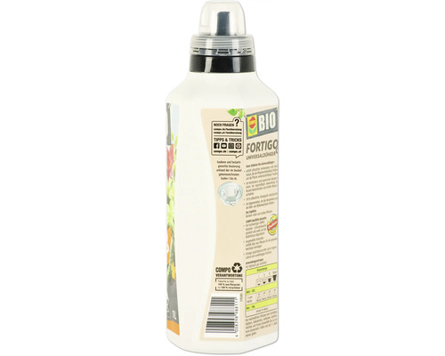 COMPO Bio Universaldünger in einer Ein-Liter-Flasche