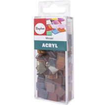 Rayher Mosaiksteine aus Acryl in transparenter Verpackung
