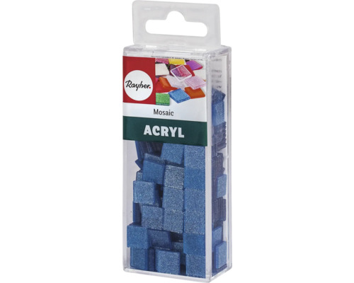 Mosaïque en acrylique Rayher dans un emballage transparent