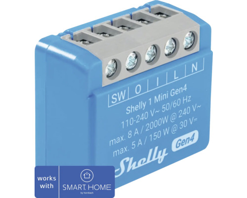 Shelly 1 Mini Gen4 Relais domotique