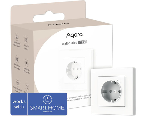 Prise murale Aqara avec le label Smart Home by Hornbach