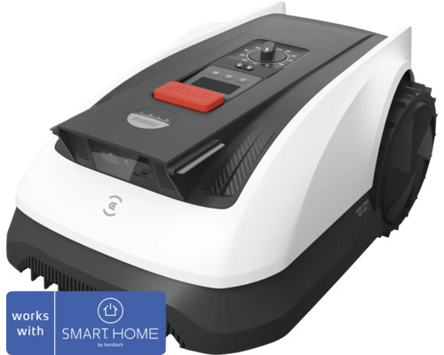 Tondeuse robot ECOVACS GOAT O800, 22cm/800 m², sans câble de délimitation avec technologie GPS-RTK y compris station de référence RTK (câble de 5m) Robot tondeuse pour le jardin