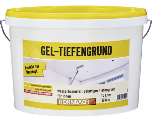 Primaire gélifié en seau de dix litres pour application intérieure de Hornbach