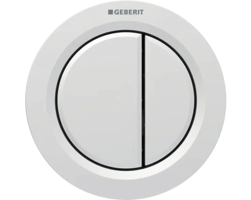 Logo Geberit Plaque de commande pour réservoir de chasse d''eau à deux touches
