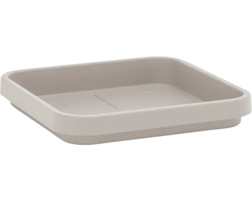 Quadratische Seifenablage aus Kunststoff