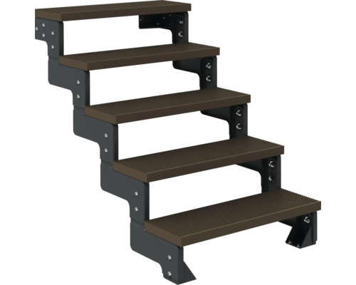 Treppe mit fünf Stufen für den Aussenbereich