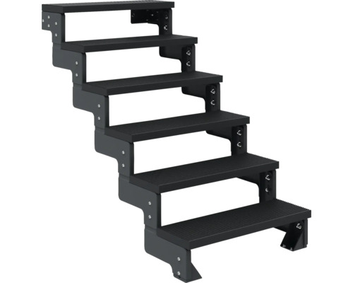 Treppe mit fünf Stufen für den Aussenbereich