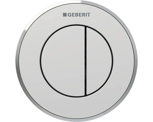 Logo Geberit Plaque de commande pour réservoir