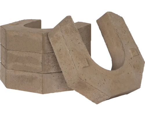 Blocs en U en béton pour l''aménagement paysager et de jardin