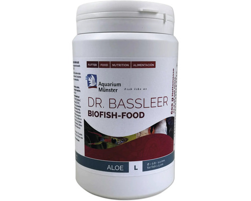 Nourriture pour poissons d'aquarium Aquarium Münster Dr. Bassleer Biofish Food ALOE L 600 g Aquarium Münster Dr. Bassleer Biofish-Food nourriture pour poissons, 600 grammes