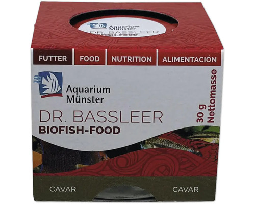 Nourriture pour poissons d'aquarium Aquarium Münster Dr. Bassleer Biofish Food CAVAR 30 g Aquarium Münster Dr. Bassleer Biofish-Food Cavar 30 grammes