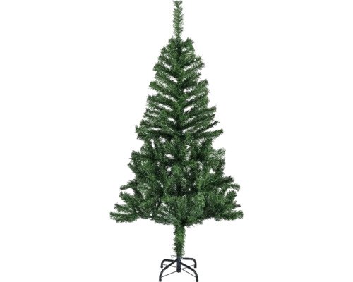 Sapin de Noël artificiel sur un support en métal noir