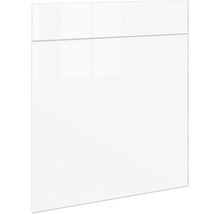 Façade de meuble de cuisine avec surface brillante