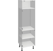 Armoire de cuisine avec étagères et pieds