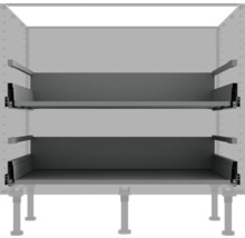 Insert de tiroir gris pour armoire de cuisine