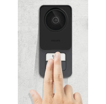 Sonnette vidéo Philips actionnée par une main