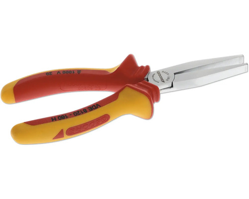 Gedore Flachzange mit Mehrkomponentengriff, VDE-geprüft