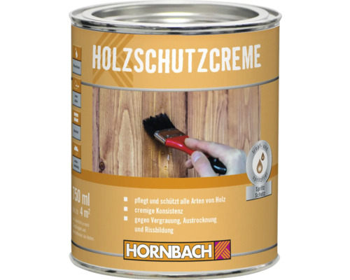 Dose Holzschutzcreme mit Pinsel und Holzschutz Dose Holzschutzcreme mit Pinsel und Holzschutz