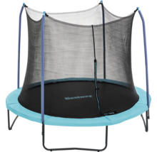 Trampoline de jardin rond avec filet de sécurité