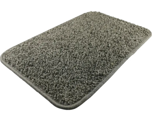 Paillasson gris avec surface textile