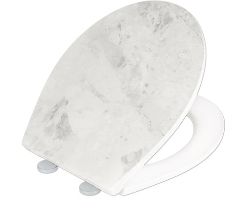 Toilettensitz mit Marmoroptik