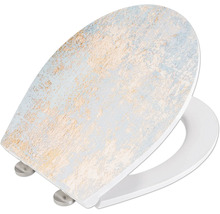 Abattant de WC avec motif abstrait