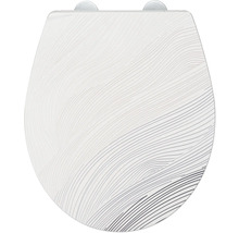 Abattant de WC avec motif graphique