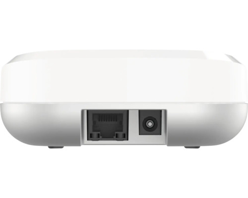 Vue arrière d''un routeur wifi avec port Ethernet et alimentation