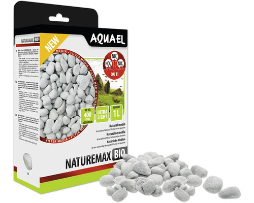 Filtermedium AQUAEL Naturemax Bio 1 l biologische Filterung Aquael Naturemax Bio Filtermedium für Aquarien bis 400 Liter mit einem Liter Volumen