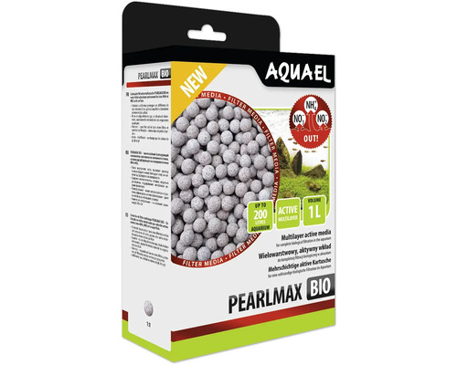 Média filtrant Aquael Pearlmax Bio pour aquariums jusqu''à 200 litres