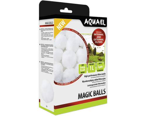 Média filtrant Aquael Magic Balls pour aquarium