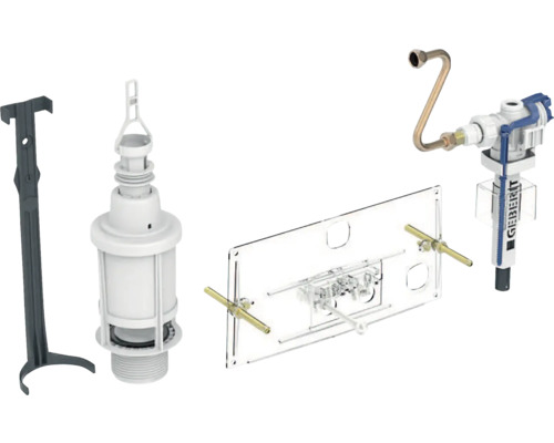 Kit de rééquipement GEBERIT pour type 10.500 sur système de rinçage interrompable 215.422.00.5 Pièces détachées pour mécanisme de chasse d''eau Geberit