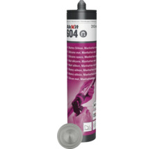 Cartouche de silicone sanitaire Akkit 604 Manhattan mat, 310 ml