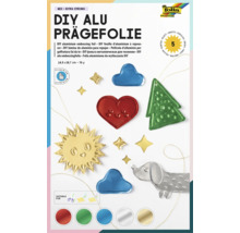 DIY Aluminium Prägefolie Set mit Motiven