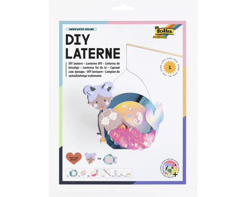 DIY Laterne Unterwasserwelt Bastelset Verpackung