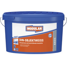 Pot de peinture d''intérieur Modulan DIN-Objektweiss, mat