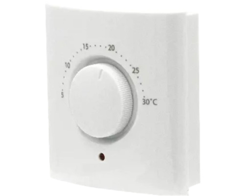 Thermostat mit Drehknopf zur Temperatureinstellung