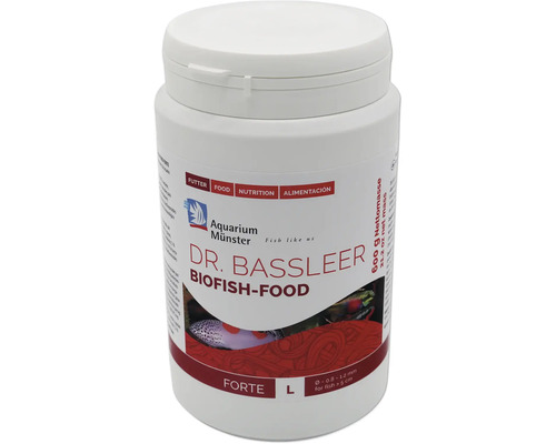 Nourriture pour poissons d'aquarium Aquarium Münster Dr. Bassleer Biofish Food Forte L 600 g Aquarium Münster Dr. Bassleer Biofish-Food Forte nourriture pour poissons, 600 grammes