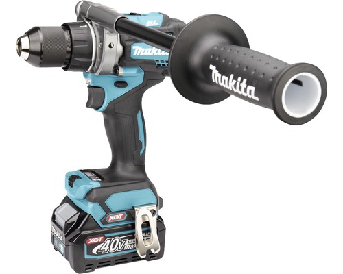 Visseuse-perceuse sans fil Makita avec poignée supplémentaire et batterie 40 volts