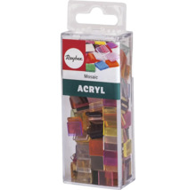 Rayher Mosaiksteine aus Acryl in einer transparenten Verpackung
