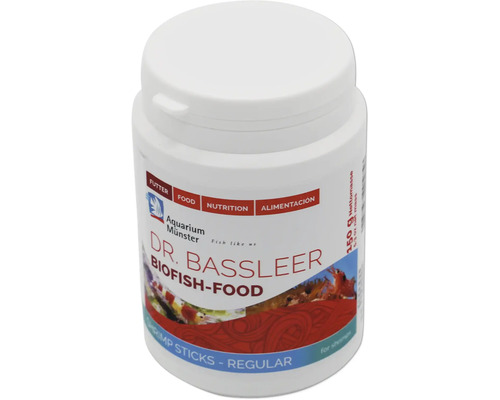 Nourriture pour crevettes Aquarium Münster Dr. Bassleer Biofish Food Sticks Regular 150g Dr. Bassleer Biofish-Food, bâtonnets réguliers pour crevettes, 150 grammes, nourriture pour poissons