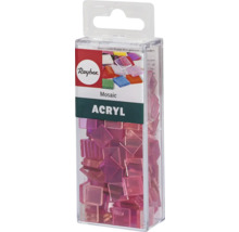 Rayher Mosaiksteine aus Acryl in einer transparenten Verpackung.