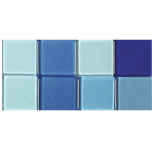 Mosaikfliese aus Glas