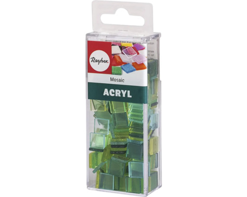 Rayher Mosaïques en acrylique dans un emballage transparent