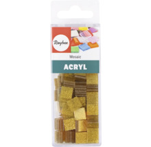 Rayher Logo. Acryl Mosaiksteine in Verpackung
