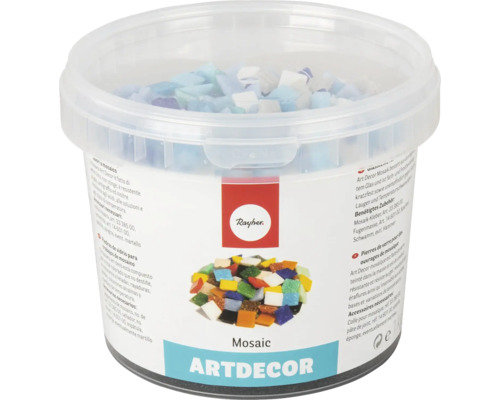 Mosaiksteine im Eimer von Rayher Artdecor