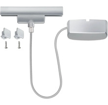 Kit complet pour l''installation d''un système d''éclairage avec rail, câble et accessoires de montage.