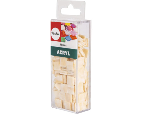 Rayher Acryl Mosaiksteine in transparenter Verpackung