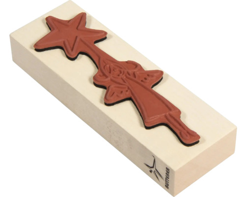Tampon avec motif de baguette étoilée