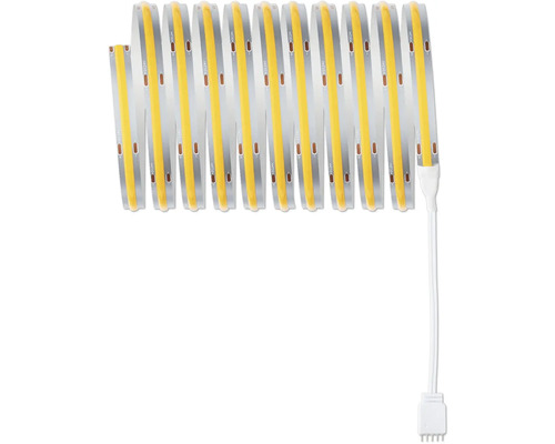 MaxLED 500 Betriebsfertiger COB Strip Basisset 3 m 1500 lm 2700 K 1440 LEDs 230/24V LED-Lichtband mit Anschlusskabel